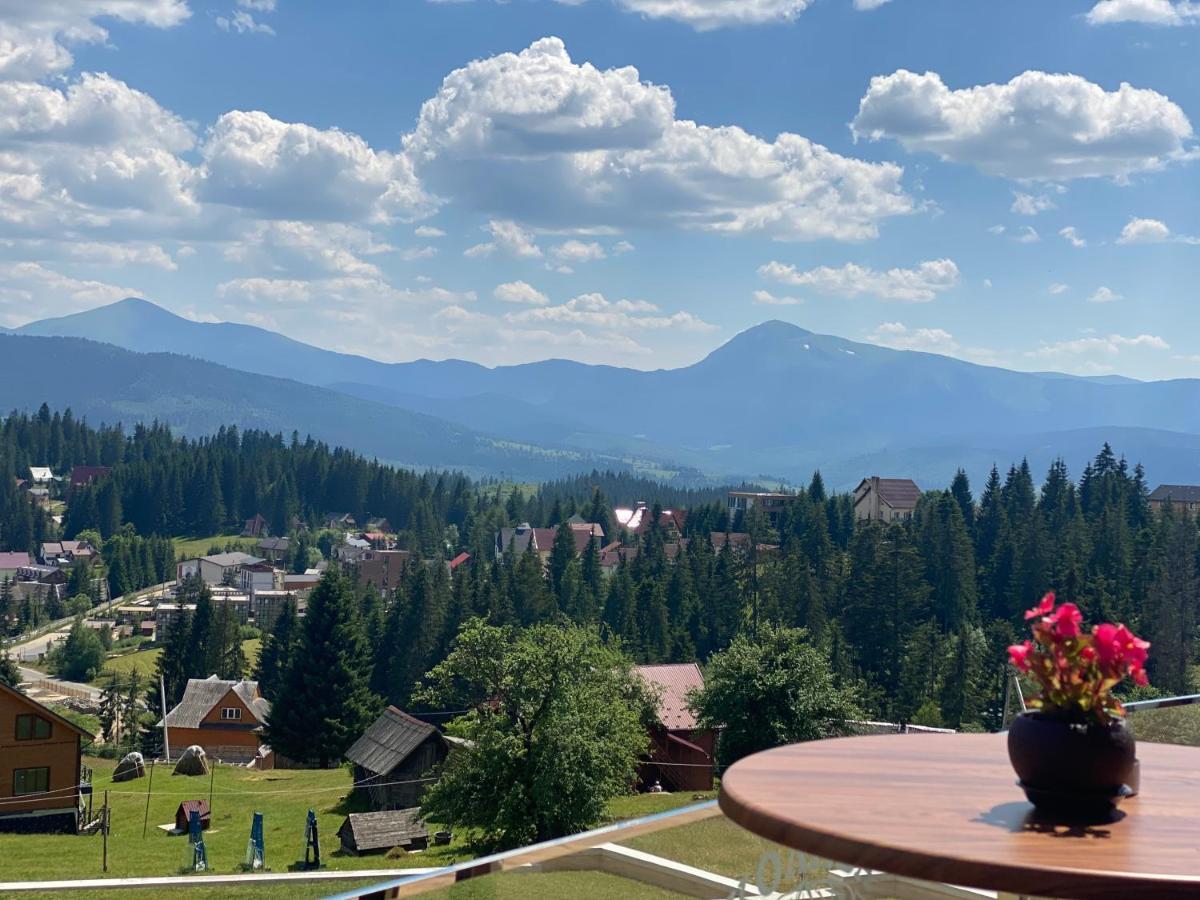 Високий Перевал, Bukovel Apartamento Yablunytsya Exterior foto